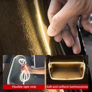 Barre lumineuse de coffre arrière pour <span class=keywords><strong>Audi</strong></span> A6L A4L Tube de lampe à <span class=keywords><strong>LED</strong></span> lumière décorative accessoires de Modification intérieure - Product Image 5