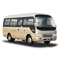 Autocars de tourisme d'occasion de 21 à 30 places, moteur avant Cummins, Euro 3 Diesel, Tour Coaster
