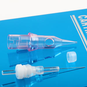 10 pz/20 pz/50 pz professionale per tatuaggio aghi con punta sottile per tatuaggio aghi all'ingrosso trucco permanente 0.35 0.30 ago per cuoio capelluto - Product Image 4