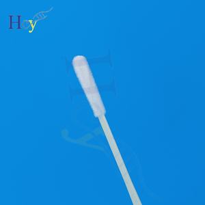 중국 공급 업체의 멸균 나일론 무리 면봉 홈 DNA 테스트 키트 질 애플리케이터 및 목 협측 클리닉 진단 - Product Image 2