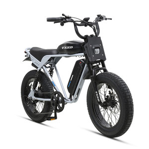 Vélo électrique TXED 750W, batterie au lithium 48V, pneus larges pour la neige et la plage, cadre robuste en alliage d'aluminium, longue autonomie, tout-terrain - Product Image 2