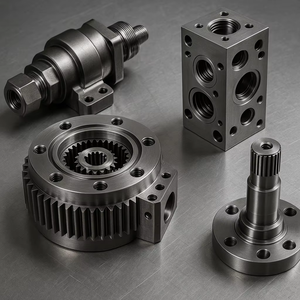 Dawang BMS gắn khung tùy chỉnh thép không gỉ CNC phay & dây EDM rung giảm xóc EV Mô hình nhà ở động cơ - Product Image 1