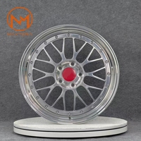 Jantes de voiture de tourisme personnalisées forgées et polies Maxtera de style LM pour BMW M3 M4 Porsche 911 Audi RS Golf GT-R Supra Lexus