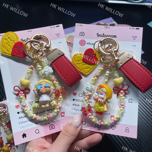 Precio unitario 1,9 USD llaveros de Metal al por mayor llaveros de coche encantos de teléfono bolsa accesorios pulseras para teléfono para llave para bolsa - Product Image 3