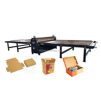 Machine à découper industrielle semi-automatique manuelle pour boîtes en papier plat, rainage et découpe de rouleaux, presse à découper