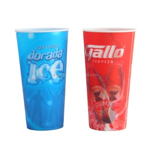 Custom Cups Stadium Custom Print Logo Cheap Price Eco Friendly Plastic Reusable Cups For Stadium