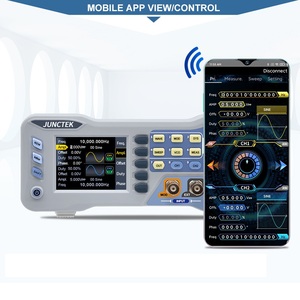 Generador de Señales Juntek JDS8080 JDS8060 de 80MHz/60MHz, 20ppm, Función DDS Sinusoidal, 2 Canales, 275MS/s, con Ajuste VCO y Medidor de Frecuencia - Product Image 4