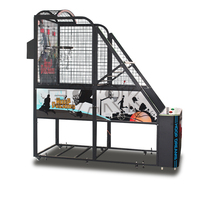 Máquinas de Juegos de Alta Calidad para Parques de Diversión con Tablero de Tiempo, Máquina de Baloncesto Plegable EPARK para Arcade