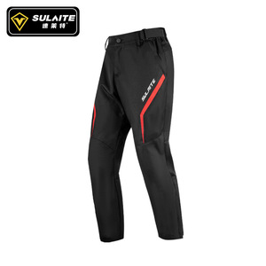 Sulait Motorcycle Riding <b>Pants</b> Men Breathable <b>Mesh</b> All Season Casual Stretch Racing <b>Pants</b> - Product Image 5