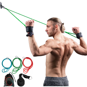 Thiết bị tập thể dục Heavy Duty Latex Resistance Bands Set cho bóng mềm <span class=keywords><strong>Stretch</strong></span> <span class=keywords><strong>Cord</strong></span> bóng chày tập luyện - Product Image 1