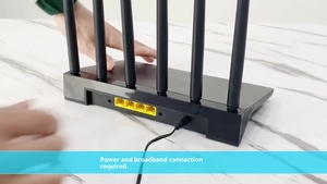 Nhà máy trực tiếp vs020 Wi-Fi 6 3000Mbps Bộ định tuyến băng tần kép tốc độ nhanh, độ trễ thấp, vùng phủ sóng rộng, Bộ định tuyến Wi-Fi 5g bảo mật cao - Product Image 3