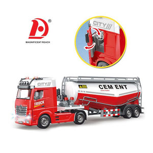 HUADA 2025 Fricción Transporte Coche Tanque <span class=keywords><strong>de</strong></span> cemento Camión <span class=keywords><strong>cisterna</strong></span> <span class=keywords><strong>de</strong></span> <span class=keywords><strong>agua</strong></span> <span class=keywords><strong>Juguete</strong></span> con sonido ligero - Product Image 3