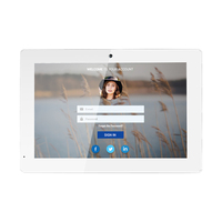 2025 Sunworld YC-102P médical tablette Android 10.1 pouces support mural POE tablette couleur blanche RK3566 affichage publicitaire LCD médical