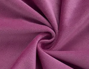 Tissu de velours super doux en polyester imprimé personnalisé en Chine pour meubles de canapé