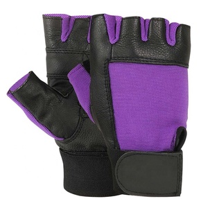 Guantes deportivos de cuero para hombres para deportes para levantamiento de pesas entrenamiento de gimnasio y entrenamiento cruzado - Product Image 3