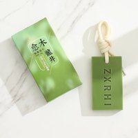 Sachet de cire de soja écologique parfumé au thé Longjing, brume matinale boisée, pour diffuseur d'ambiance, placard et chambre, durée 3 mois