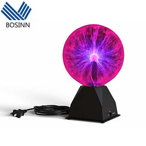 Lampada <span class=keywords><strong>Sfera</strong></span> al Plasma con Sensore Touch, Lampadina Elettrostatica, Luce Notturna, Lampada Novità per Feste di Compleanno, <span class=keywords><strong>Sfera</strong></span> Magica per le Festività - Product Image 1
