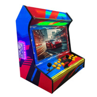 Boîte de jeu d'arcade Pandora 29800 en métal, mini, rechargeable, double écran 22 pouces haute définition 1280p, personnalisée en usine, espagnol, anglais