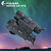 PULSAR MERGER LRF XP50 HD - Binoculares Térmicos de Aluminio con Telémetro Láser y Accesorios