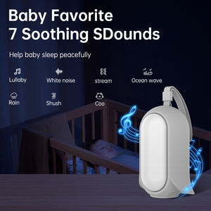 Mesin Suara Tidur White Noise Portabel Isi Ulang USB Laris untuk Istirahat Bayi, Elektronik Konsumen 1 Tahun - Product Image 3