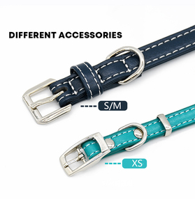 Commercio all'ingrosso diretto della fabbrica di pelle morbida collari per cuccioli di cane con <span class=keywords><strong>parole</strong></span> incise per impedire agli animali domestici di perdersi - Product Image 6