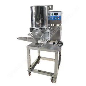 Hamburger Meat Pie Fish Pie Filling Machine Fully Automatic Burger Patties Making Machines Patty Making Machine Hamburger