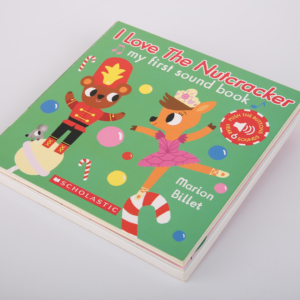 <span class=keywords><strong>Livre</strong></span> sonore interactif « J'aime le <span class=keywords><strong>Casse</strong></span>-<span class=keywords><strong>Noisette</strong></span> » pour enfants, fabriqué sur mesure par une usine OEM, en anglais, <span class=keywords><strong>livre</strong></span> éducatif en carton - Product Image 1