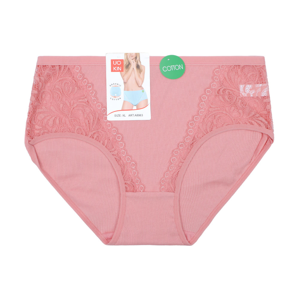 UOKIN Women Underwear 12 Packs With Lace for Ladies Cheap Knickers Wholesale Women Underpants Bulk Sale A8963