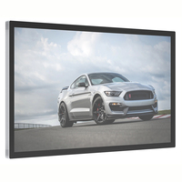 Écran d'affichage numérique LCD publicitaire mural à écran tactile capacitif de 55 pouces