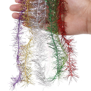 Tiras de Chenille Flashabou de 8 Colores para Atado de Moscas, Material para Atado de Moscas de Agua Salada y Jigs de Lubina - Product Image 6