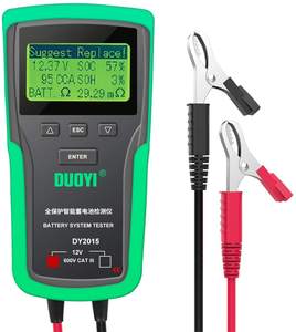 DUOYI DY2015 12V araba akü sistemi Test cihazı kapasite maksimum elektronik yük akü marş şarj testi dijital teşhis aracı - Product Image 1