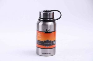 JIAKANG Vacuum Bottle Stainless Steel Double Wall <b>Large</b> Mouth Thermos For Camping Travel With Rope - Product Image 5