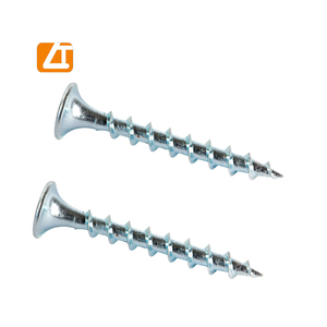 Vis à tête trompette pour plaques de plâtre, filetage grossier, plaquées zinc, à <span class=keywords><strong>prix</strong></span> compétitif, fiables, à pointe acérée pour l'amélioration de l'habitat - Product Image 3