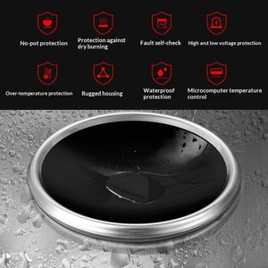 Cuisinière à induction Tai, nouvelle cuisinière à feu élevé pour la maison, ensemble complet avec casserole, cuisinière à batterie concave haute puissance, cuisinière électrique en céramique - Product Image 3