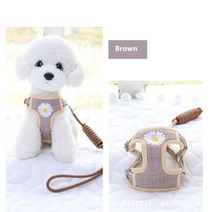 Arnés y Correa para Perro Ligero y Transpirable con Hebilla de Seguridad para Perros Pequeños, para Paseos Diarios Informales, Uso en el Hogar - Product Image 6