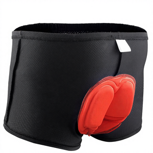 Shorts de vélo rembourrés 3D pour hommes, <span class=keywords><strong>sous</strong></span>-vêtements de cyclisme avec rembourrage pour le VTT, la <span class=keywords><strong>moto</strong></span>, respirant et confortable - Product Image 2