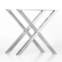 Pieds de table carrés modernes en acier inoxydable couleur or, accessoires de mobilier de haute qualité pour tables basses et tables à manger 720 mm