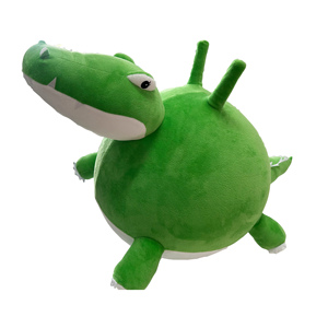 Juguetes inflables de animales saltarines, Bouncy Pals, pelota saltarina de dragón para niños, peluche rosa, pelota de yoga para montar - Product Image 6