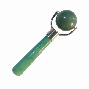 Outils de beauté en aventurine verte en forme de cœur, mini taille, pour lifting du visage, véritable jade gua sha - Product Image 3