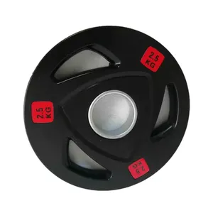 2024 gran oferta gimnasio de calidad 25kg hierro fundido goma Barbell placas Placa de levantamiento de pesas para Fitness