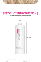 Crème Décolorante pour Cheveux de Guangzhou Sans Ammoniaque, Sûre et Permanente, Vente en Gros, Oxydant, OEM/ODM Bienvenus