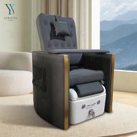 Prix d'usine chaises de pédicure Offre Spéciale luxe sans plomberie pédicure lumière surf fonction pied Spa chaises bassin en céramique