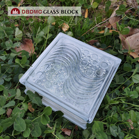 Blocs de verre creux de qualité supérieure, transparents comme du cristal, briques de verre en gros