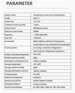 Épilateur à diode permanent OEM 2026 pour l'épilation, machine professionnelle à diode 808nm, brosse de nettoyage du visage - Product Image 6