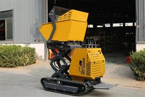 500kg Mini-Schienen spitze, All-Ground-Klein transport fahrzeug, stehendes hydraulisches Entlade fahrzeug in Export qualität - Product Image 5