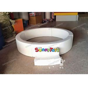 Baby Cheap Soft Play Locations Pyramid Set Tout Blanc Forfait Ensemble - Product Image 5