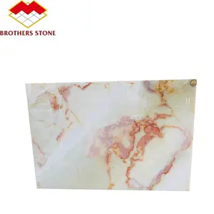 Afghanistan kemal pasha makrana China wholesale snow white onyx marble onix tile white onyx backlit slab honeycomb