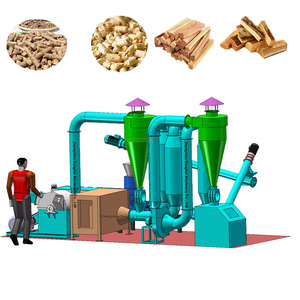 Granulateur de moulin à granulés de biomasse Machine de traitement de la sciure de bois avec moteur central comprend un équipement de traitement des aliments pour animaux - Product Image 6