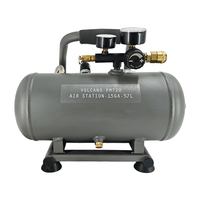 Compresseur d'air à piston portable silencieux sans huile PM720, moteur 12V DC, refroidissement par air, robuste pour usage automobile et professionnel