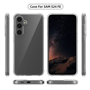 Funda de teléfono de TPU transparente a prueba de caídas de calidad confiable personalizada para <span class=keywords><strong>Samsung</strong></span> <span class=keywords><strong>Galaxy</strong></span> S24 FE funda - Product Image 2